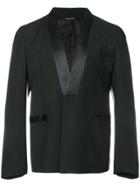 Sartorial Monk Shawl Lapel Blazer - Black