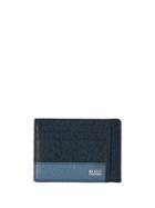 Boss Hugo Boss Two-tone Cardholder - Blue