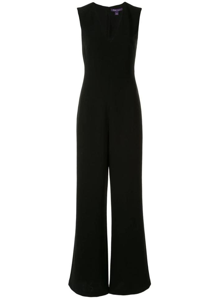 Ralph Lauren Collection V-neck Jumpsuit - Black