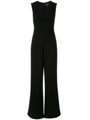Ralph Lauren Collection V-neck Jumpsuit - Black