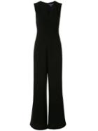 Ralph Lauren Collection V-neck Jumpsuit - Black