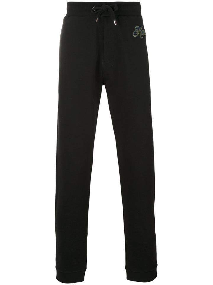 Kenzo - Track Pants - Men - Cotton - M, Black, Cotton