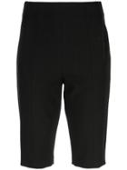 Tibi Anson Biker Shorts - Black