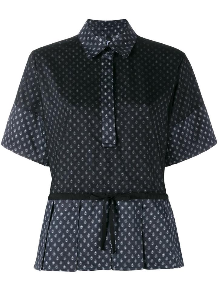 Adam Selman Mystery Print Pyjama Top