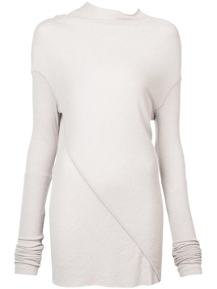 Rick Owens Lilies Asymmetric Sweater Dress - Neutrals