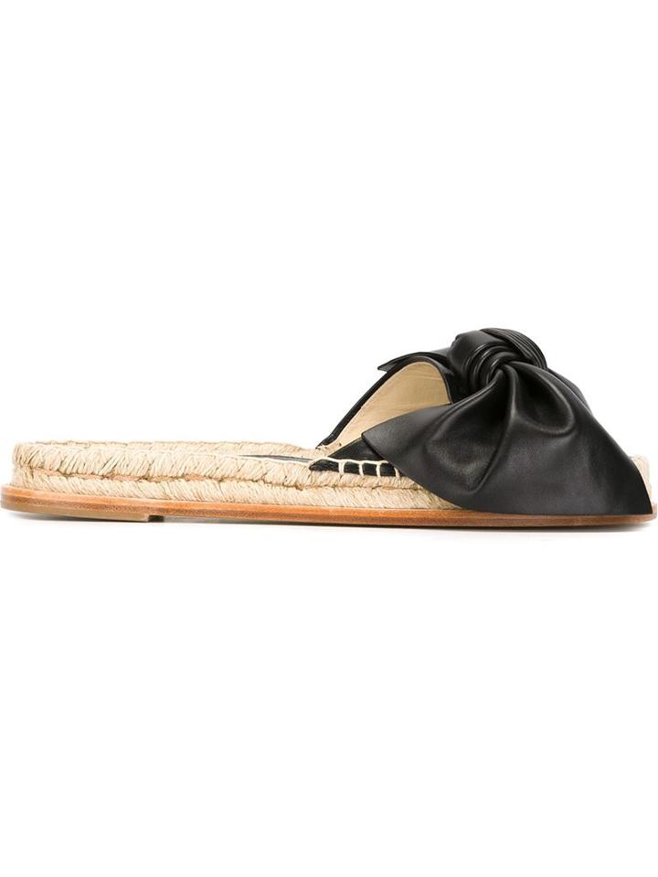 Paloma Barceló Bow Slip-on Sandals
