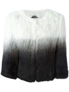 Yves Salomon Gradient Fur Jacket