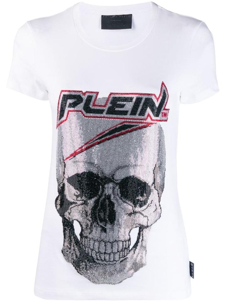 Philipp Plein Space Skull T-shirt - White