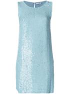 P.a.r.o.s.h. Sequin Shift Minidress - Blue