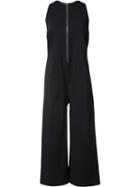 Nomia Cropped Jumpsuit, Women's, Size: 2, Blue, Elastodiene/polyester