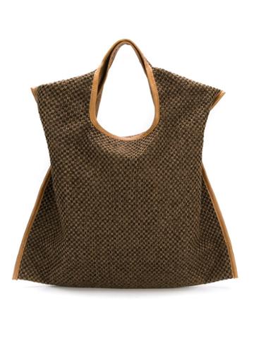 Xaa Tote Bag, Women's, Brown, Cotton/polyester