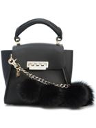 Zac Zac Posen Eartha Pom-pom Tote - Black