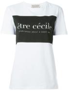 Être Cécile Logo Print T-shirt