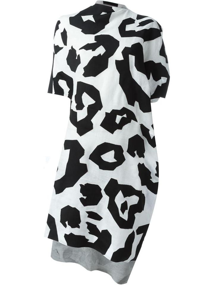 Junya Watanabe Comme Des Garçons Leopard Print Dress