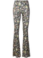 Black Coral Alba Paper Wall Trousers