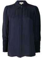 L'agence Elasticated Cuff Shirt - Blue
