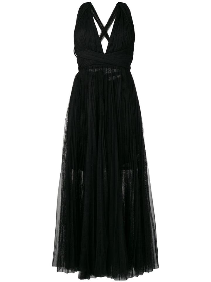 Maria Lucia Hohan Margo Halterneck Gown - Black