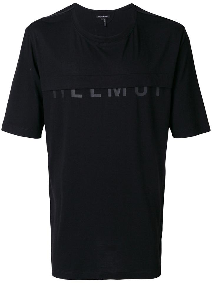 Helmut Lang - Branded T-shirt - Men - Cotton/modal - L, Black, Cotton/modal