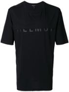 Helmut Lang - Branded T-shirt - Men - Cotton/modal - L, Black, Cotton/modal