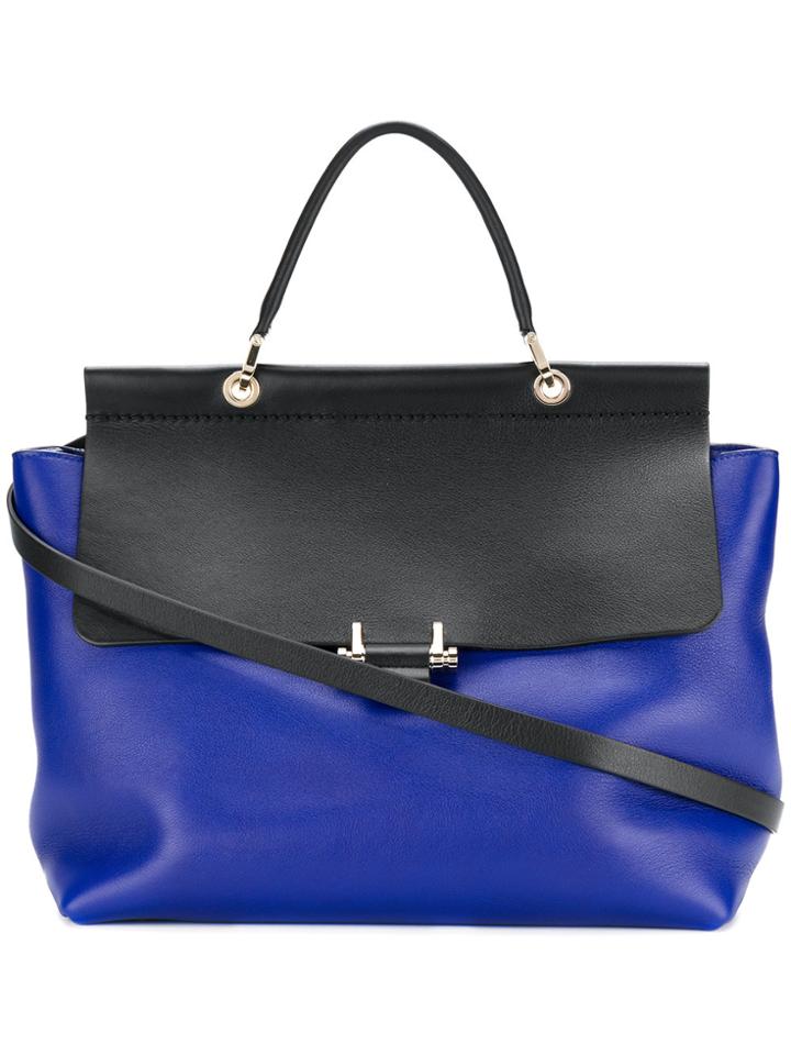 Lanvin Medium Essential Tote - Blue