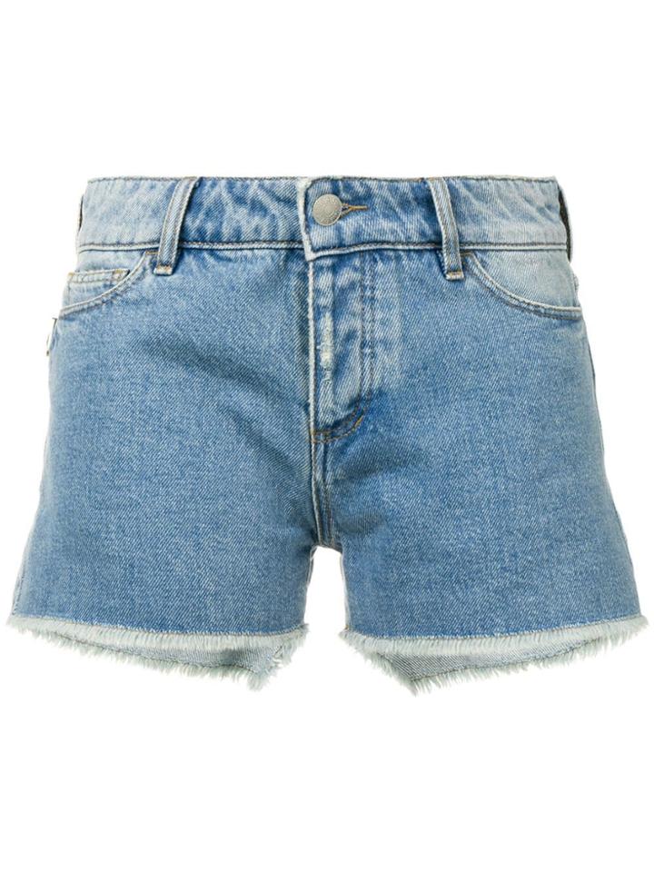 Zadig & Voltaire Bays Denim Shorts - Blue