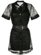 Alexander Wang Short Lace Dress - Black