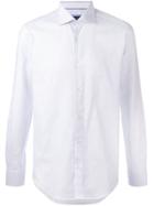 Pal Zileri Fine Print Shirt - White
