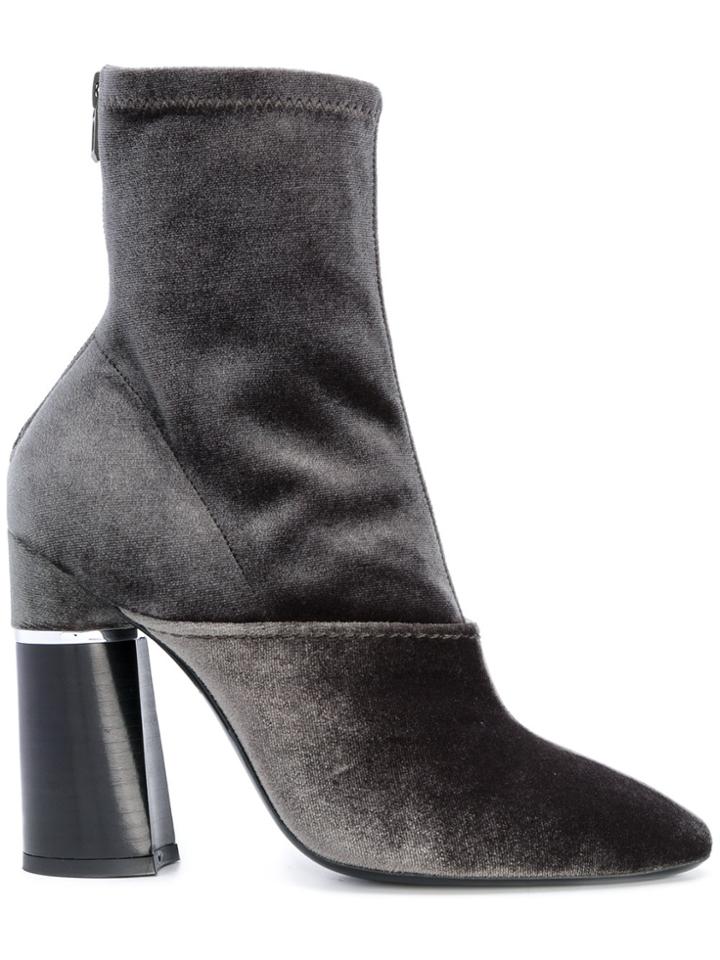 3.1 Phillip Lim Chunky Heel Boots - Green