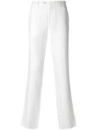Etro Slim Fitted Tailored Trousers - White
