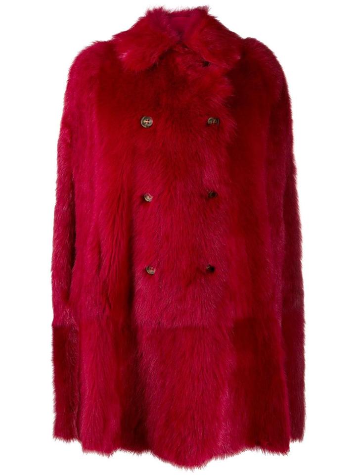Red Valentino Double-breasted Midi Coat