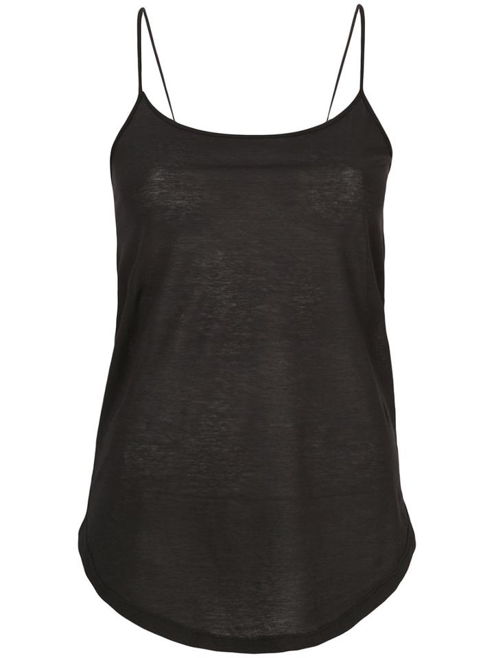 Humanoid - Tied Strappy Top - Women - Cotton - S, Black, Cotton