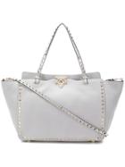 Valentino Rockstud Tote Bag - Nude & Neutrals