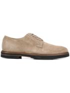 Tod's Classic Suede Derby Shoes - Neutrals