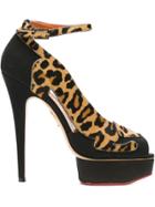 Charlotte Olympia 'leopardess' Pumps - Black