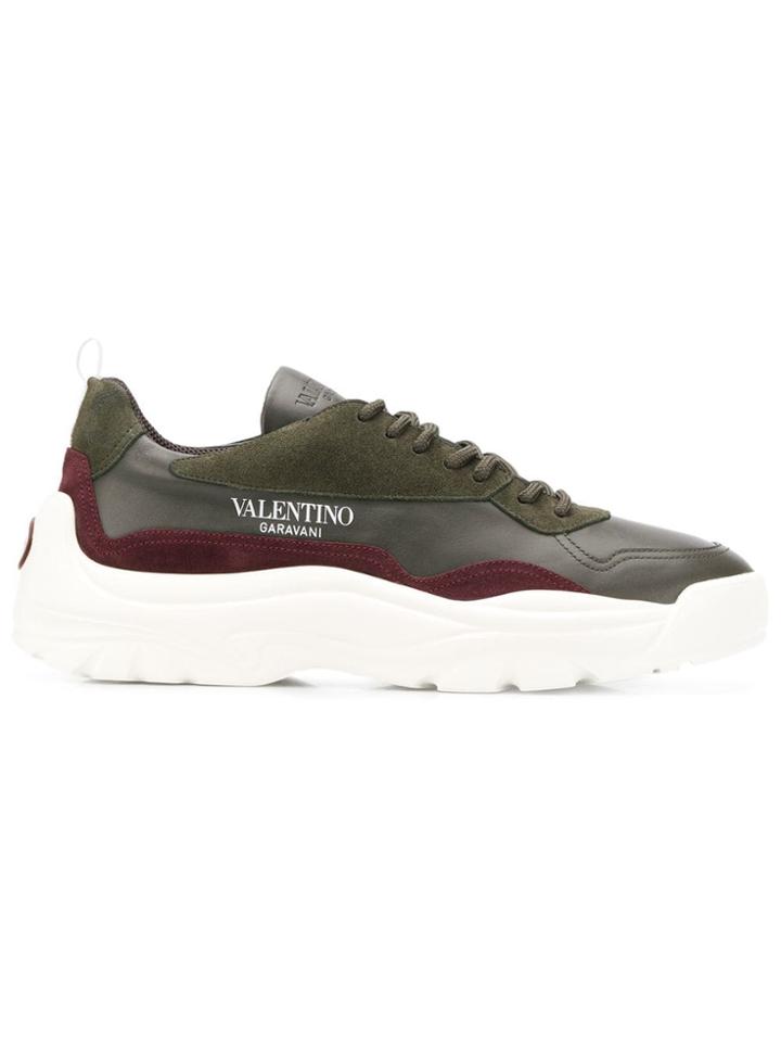 Valentino Valentino Garavani Chunky Sole Sneakers - Green