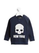 Hydrogen Kids New York Skull Sweatshirt