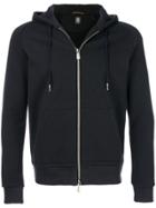 Eleventy Zipped Hoodie - Blue