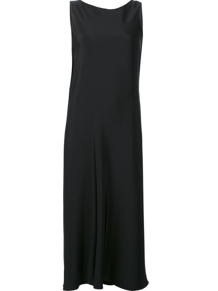 Peter Cohen Sleeveless Midi Dress, Women's, Size: Small, Black, Silk