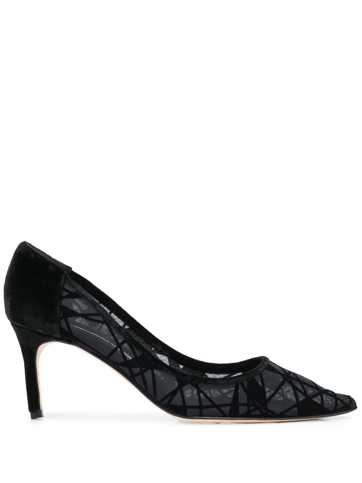 Manolo Blahnik Lisa 70mm Pumps - Black