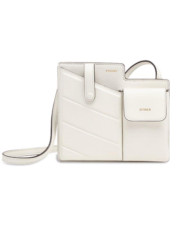 Fendi Pockets Mini Bag - White
