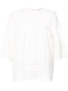 Sea Lace Detail T-shirt - White