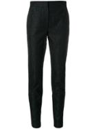 Msgm Lace Overlay Trousers - Black