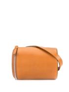 Building Block Bucket Belt Bag - Brown