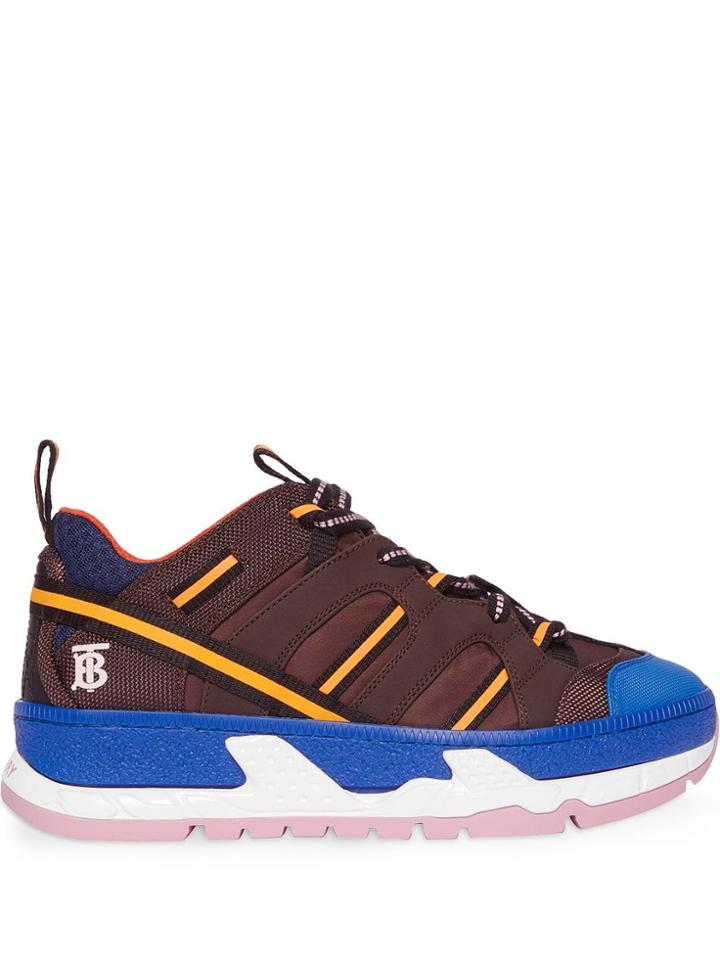 Burberry Union Sneakers - Brown