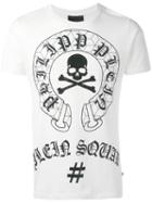 Philipp Plein - Brik T-shirt - Men - Cotton - L, White, Cotton