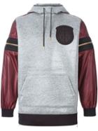 Astrid Andersen Contrast Sleeve Laminated Hoodie
