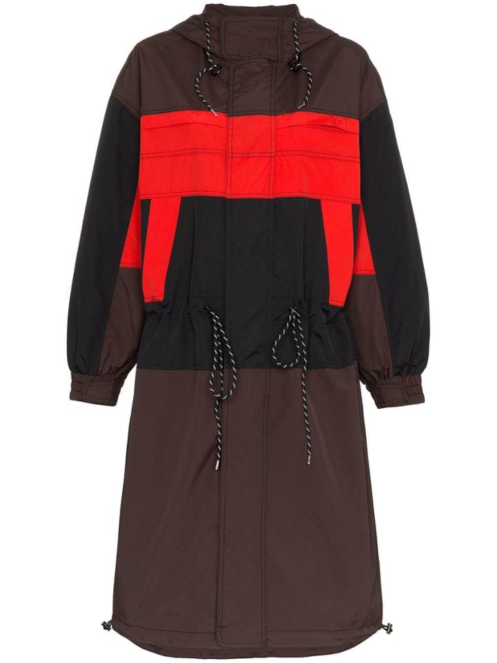 Ganni Faust Hooded Shell Jacket - Black