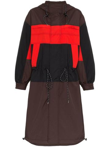 Ganni Faust Hooded Shell Jacket - Black