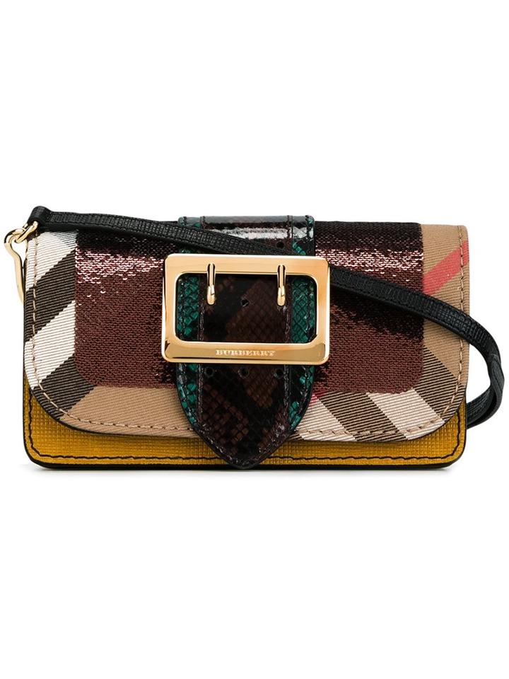 Burberry Runway Sequined Cross Body Bag
