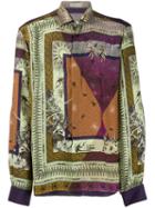 Etro All-over Print Shirt - Green